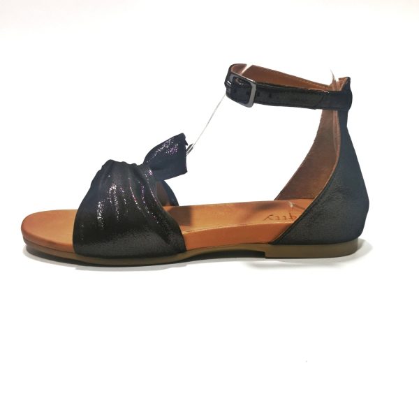 Ženske kožne sandale 13.1.0711 Crna