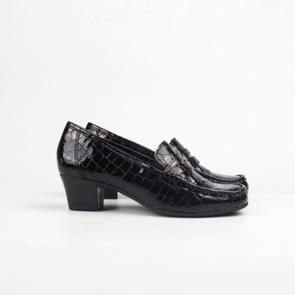 Ženske kožne cipele 100/1/60 Crna