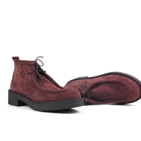 Ženske kožne cipele Stefano 99502 Bordo