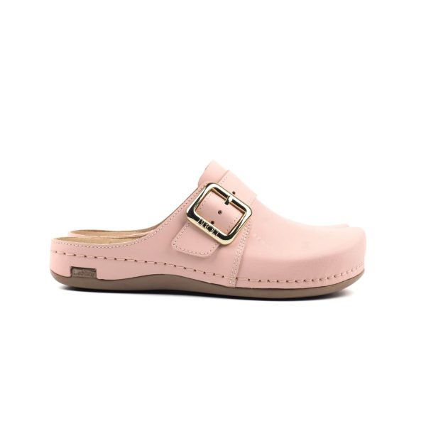 Ženske kožne papuče Leon 971 roze bakar