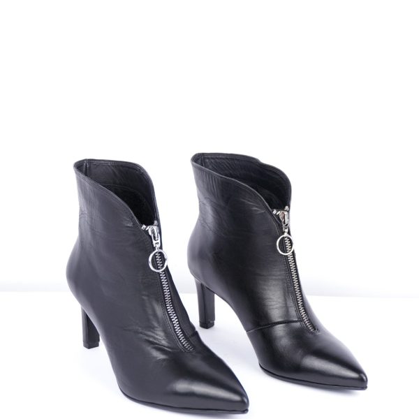 Ženske kožne čizme 550 Crna