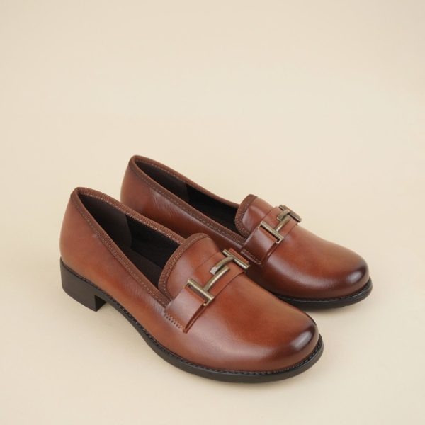 Ženske mokasine C1802 Camel