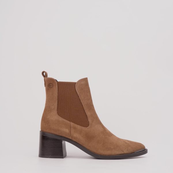 Ženske kožne čizme Tamaris 25301-45 Brown