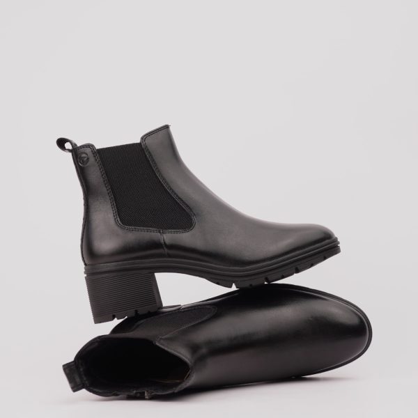 Ženske kožne čizme Tamaris 25456-43 Black
