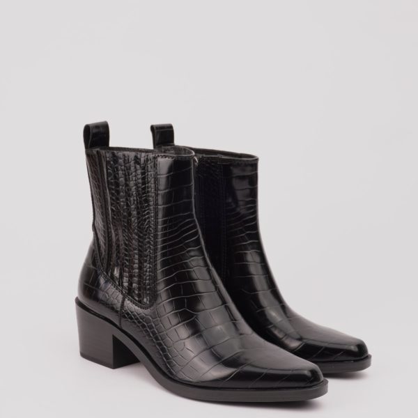 Ženske čizme Tamaris 25310-43 Black croco