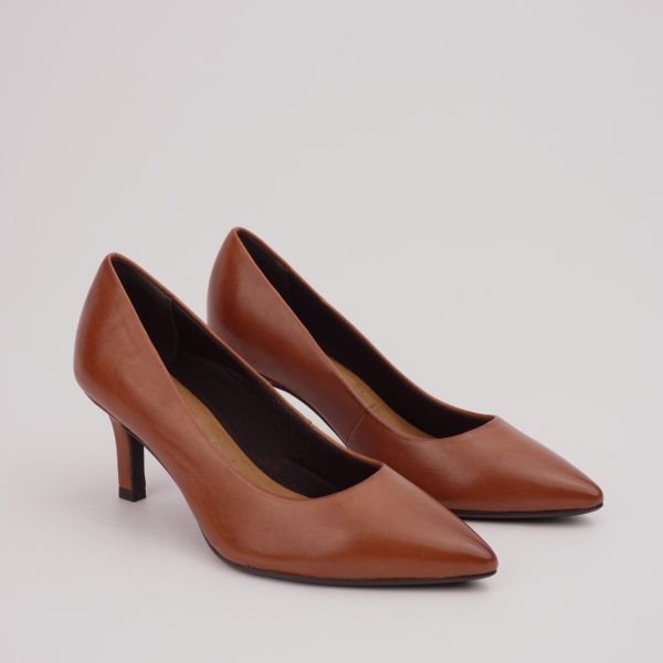 Kožne salonke Tamaris 22434-41 Cognac