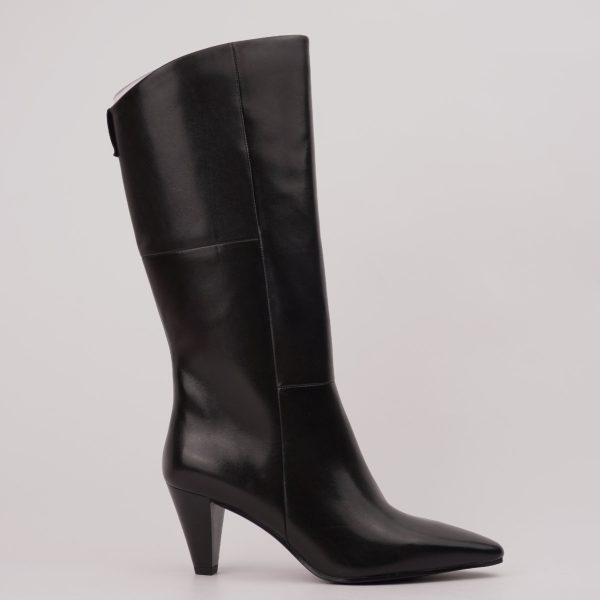 Ženske kožne čizme Tamaris 25384-45 Black leather