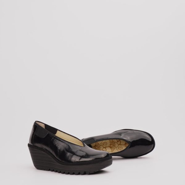 Ženske kožne cipele Fly 438 Nappa black