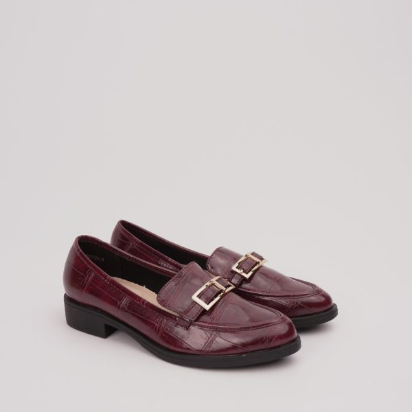 Ženske mokasine L762502 Burgundi