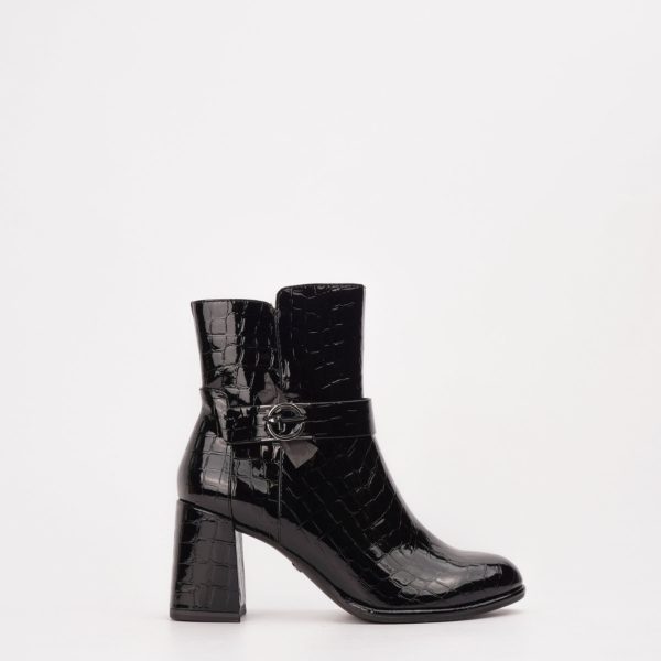 Ženske čizme Tamaris 25337-45 Black croco