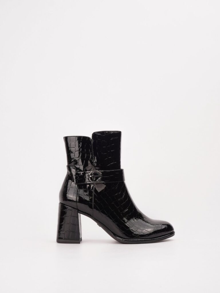 Ženske čizme Tamaris 25337-45 Black croco